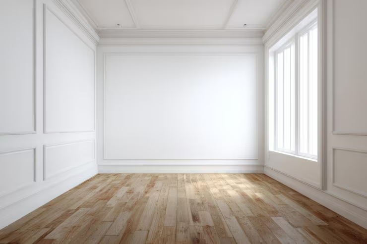 A room furnished in 3D from a photo